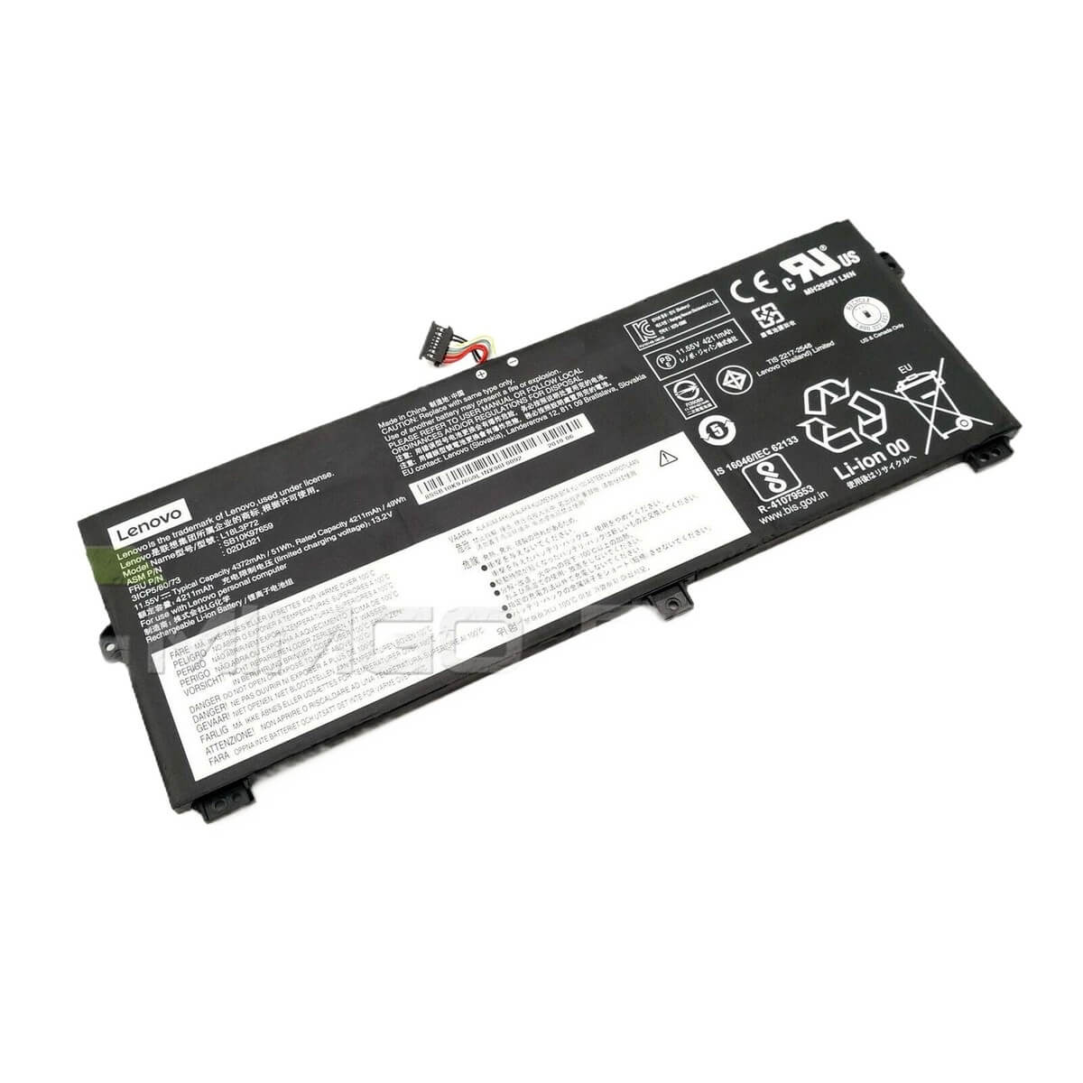 Lenovo L18M3P72 (ThinkPad X390 Yoga/X13 Yoga 1st Gen) LAPTOP BATTERY